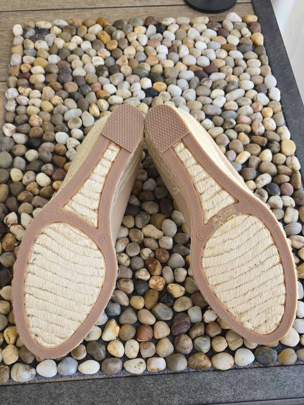 NWOT J. Crew Canvas Espadrille Wedges Size 8